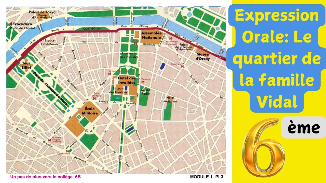 Le plan du quartier de la famille Vidal — clique pour regarder la vidéo